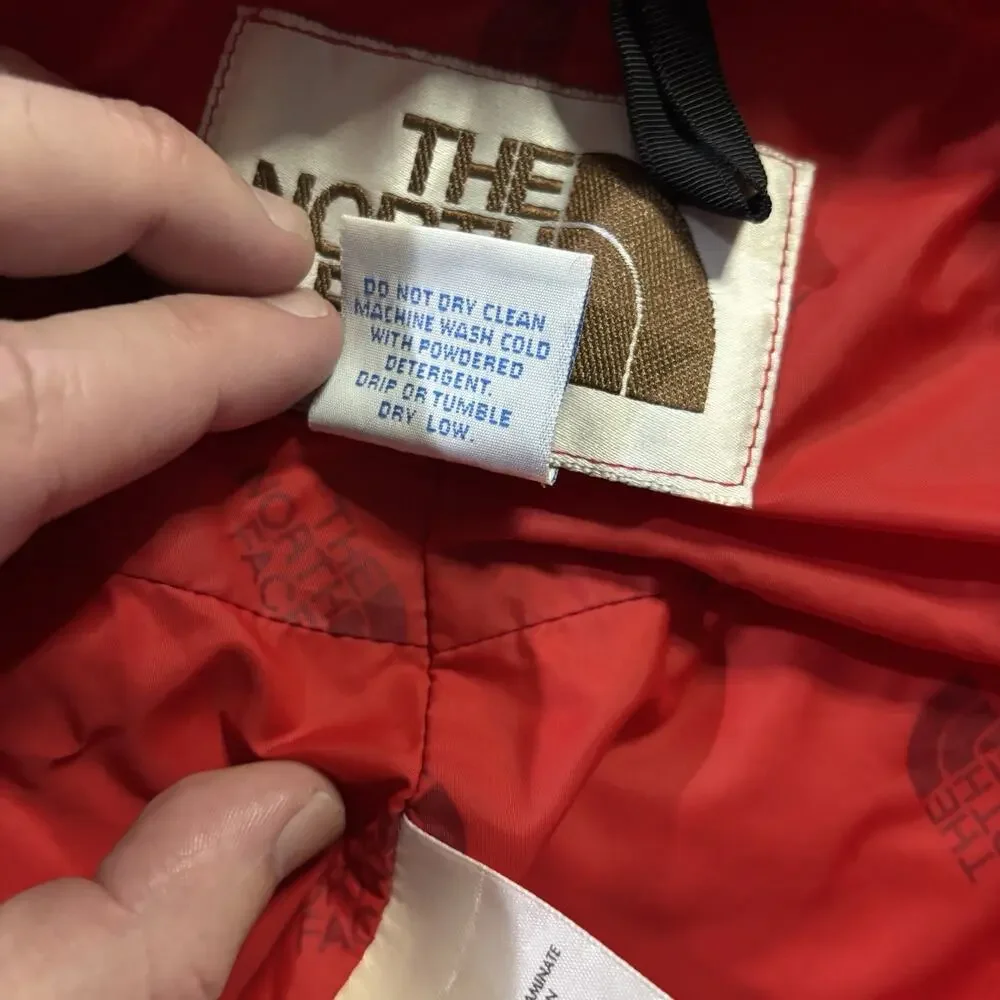 Vtg 80s The North Face Gore-Tex Mountain Pants Red Track Windbreaker USA Men L
